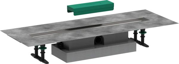 Hansgrohe uBox set complet 700 mm - pour installation à plat