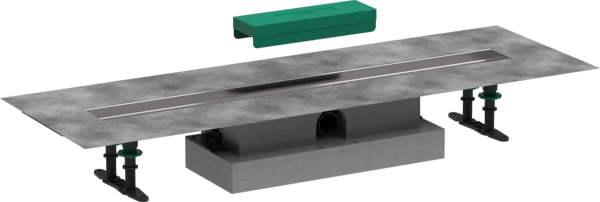 Hansgrohe uBox set complet 800 mm - pour installation à plat