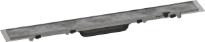 Hansgrohe RainDrain Rock set de finition caniveau de douche 600 mm - longuer total 700 mm - découpable et carrelable
