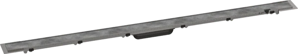 Hansgrohe RainDrain Rock set de finition caniveau de douche 1200 mm - longuer total 1300 mm - découpable et carrelable