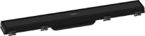 Hansgrohe RainDrain Match set de finition caniveau de douche 600 mm - avec cadre réglable en hauteur - noir mat