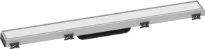 Hansgrohe RainDrain Match set de finition caniveau de douche 700 mm - avec cadre réglable en hauteur - blanc mat