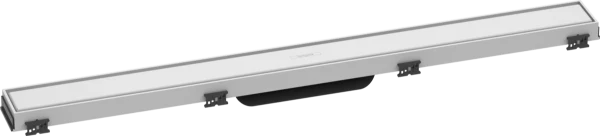Hansgrohe RainDrain Match set de finition caniveau de douche 800 mm - avec cadre réglable en hauteur - blanc mat