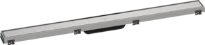 Hansgrohe RainDrain Match set de finition caniveau de douche 900 mm - avec cadre réglable en hauteur - Brushed Stainless Steel
