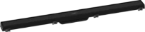 Hansgrohe RainDrain Match set de finition caniveau de douche 900 mm - avec cadre réglable en hauteur - noir mat