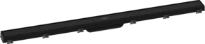 Hansgrohe RainDrain Match set de finition caniveau de douche 1000 mm - avec cadre réglable en hauteur - noir mat