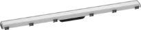 Hansgrohe RainDrain Match set de finition caniveau de douche 1000 mm - avec cadre réglable en hauteur - blanc mat