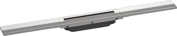 Hansgrohe RainDrain Flex caniveau de douche 700 mm - découpable - Brushed Stainless Steel