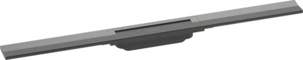 Hansgrohe RainDrain Flex caniveau de douche 800 mm - découpable - Brushed Black Chrome