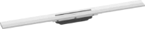 Hansgrohe RainDrain Flex caniveau de douche 800 mm - découpable - blanc mat