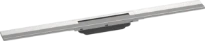 Hansgrohe RainDrain Flex caniveau de douche 800 mm - découpable - Brushed Stainless Steel