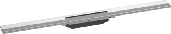 Hansgrohe RainDrain Flex caniveau de douche 800 mm - découpable - Brushed Stainless Steel