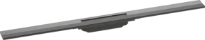 Hansgrohe RainDrain Flex caniveau de douche 900 mm - découpable - Brushed Black Chrome