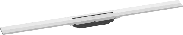 Hansgrohe RainDrain Flex caniveau de douche 900 mm - découpable - blanc mat