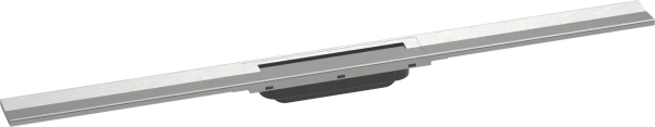 Hansgrohe RainDrain Flex caniveau de douche 900 mm - découpable - Brushed Stainless Steel