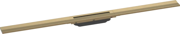 Hansgrohe RainDrain Flex caniveau de douche 1000 mm - découpable - Brushed Bronze