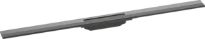 Hansgrohe RainDrain Flex caniveau de douche 1000 mm - découpable - Brushed Black Chrome