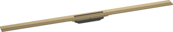 Hansgrohe RainDrain Flex caniveau de douche 1200 mm - découpable - Brushed Bronze
