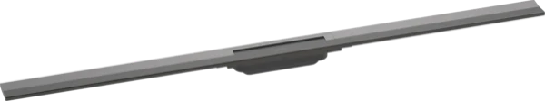 Hansgrohe RainDrain Flex caniveau de douche 1200 mm - découpable - Brushed Black Chrome