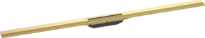 Hansgrohe RainDrain Flex caniveau de douche 1200 mm - découpable - Polished Gold Optic
