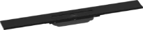 Hansgrohe RainDrain Flex caniveau de douche 700 mm - découpable - pour montage mural - noir mat