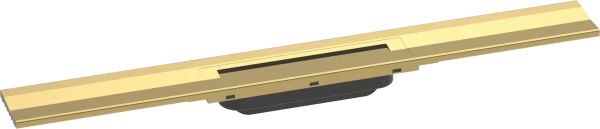 Hansgrohe RainDrain Flex caniveau de douche 700 mm - découpable - pour montage mural - Polished Gold Optic