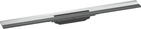 Hansgrohe RainDrain Flex caniveau de douche 800 mm - découpable - pour montage mural - chrome
