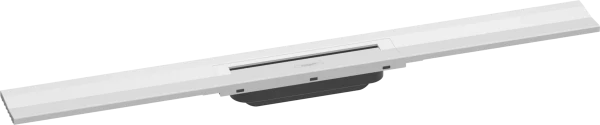 Hansgrohe RainDrain Flex caniveau de douche 800 mm - découpable - pour montage mural - blanc mat