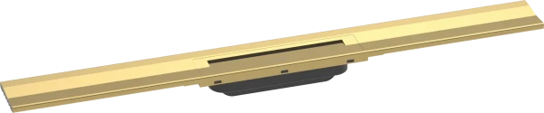 Hansgrohe RainDrain Flex caniveau de douche 800 mm - découpable - pour montage mural - Polished Gold Optic