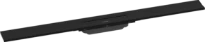 Hansgrohe RainDrain Flex caniveau de douche 900 mm - découpable - pour montage mural - noir mat