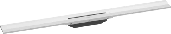 Hansgrohe RainDrain Flex caniveau de douche 900 mm - découpable - pour montage mural - blanc mat