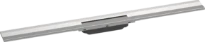 Hansgrohe RainDrain Flex caniveau de douche 900 mm - découpable - pour montage mural - Brushed Stainless Steel