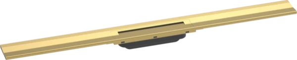 Hansgrohe RainDrain Flex caniveau de douche 900 mm - découpable - pour montage mural - Polished Gold Optic