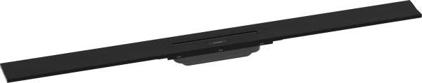 Hansgrohe RainDrain Flex caniveau de douche 1000 mm - découpable - pour montage mural - noir mat