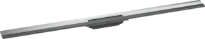 Hansgrohe RainDrain Flex caniveau de douche 1200 mm - découpable - pour montage mural - chrome