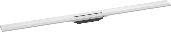 Hansgrohe RainDrain Flex caniveau de douche 1200 mm - découpable - pour montage mural - blanc mat