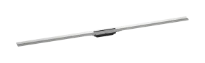 Hansgrohe RainDrain Flex set de finition écoulement de douche 1600 mm - découpable - Brushed Stainless Steel