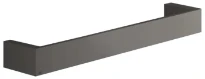 GESSI Rettangolo Accessories Porte-serviette 30 cm. Black Metal Brossé PVD