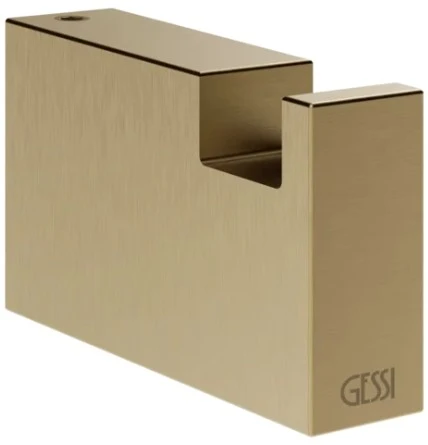 GESSI Rettangolo Accessories Patère. Warm Bronze Br. PVD
