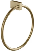 GESSI Rettangolo Accessories Anneau porte-serviette. Warm Bronze Br. PVD