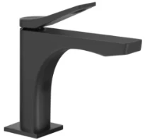 Gessi Rilievo Mitigeur lavabo, sans vidage, avec flexibles de raccordement. Cartouche Ø25 mm Noir XL
