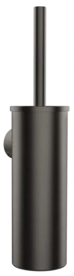 GESSI Rilievo Accessories Porte-balayette mural. Black Metal Brossé PVD