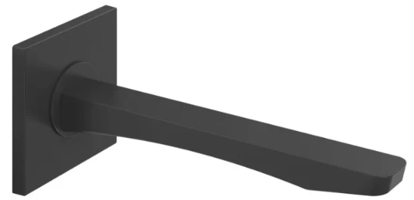 GESSI Rilievo Bec de lavabo mural moyen Noir XL