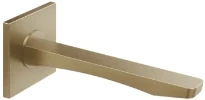 GESSI Rilievo Bec de lavabo mural moyen Warm Bronze Br. PVD