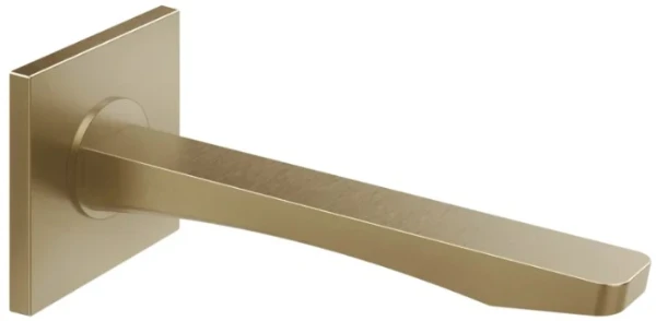 GESSI Rilievo Bec de lavabo mural moyen Warm Bronze Br. PVD
