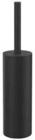 GESSI Rilievo Accessories Porte-balayette à poser. Noir XL