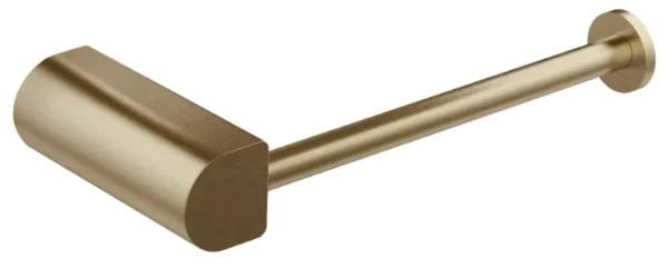 PF59455#726 GESSI Rilievo Accessories Horizontale of verticale wand-toiletrolhouder Warm Bronze Br. PVD
