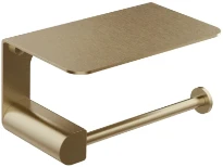 GESSI Rilievo Accessories Porte-papier mural à couvercle. Warm Bronze Br. PVD