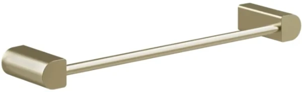 GESSI Rilievo Accessories Porte-serviette 30 cm. Brushed Brass PVD