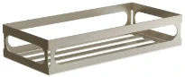 GESSI Rilievo Accessories Console murale 30 cm. Finox Brushed Nickel
